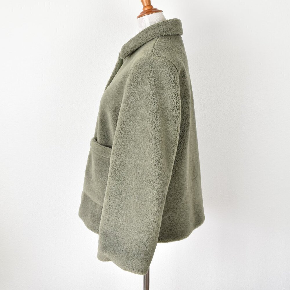 Rebecca Minkoff Harley Wool Teddy Jacket Coat - XL - Picture 4 of 10